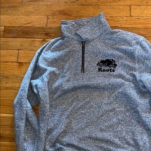 Roots zip up sweatshirt